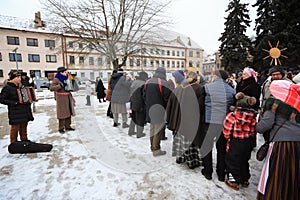 Three kings parades in Kaunas, Lithuania